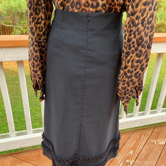 Long Black Pencil Skirt by J.P. & Mattie - Picture 4 of 5